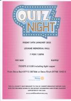 Quiz Night January 2025